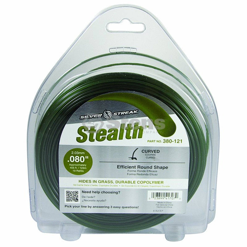 Trimmer Line Stealth .080"(2.0Mm) 1 Lb. SES Direct Ltd