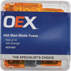 ACX1627 - OEX Maxi Blade Fuse, 40a Orange - Pack Of 10 - SES Direct Ltd
