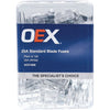 ACX1606 - OEX Standard Blade Fuse, 25a White - Pack Of 100 - SES Direct Ltd