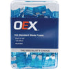 ACX1604 - OEX Standard Blade Fuse, 15a Blue - Pack Of 100 - SES Direct Ltd