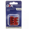 ACX1603BL - OEX Standard Blade Fuse, 10a Red - Pack Of 5 - SES Direct Ltd
