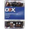 ACX1602 - OEX Standard Blade Fuse, 7.5A Brown - Pack Of 100 - SES Direct Ltd