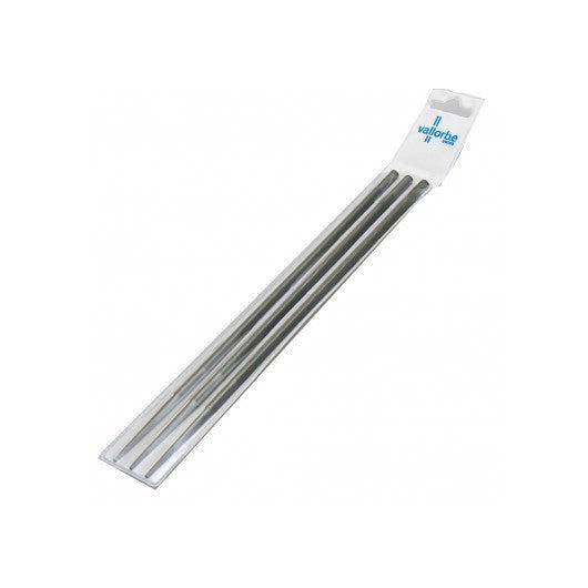 3er Set Rundfeilen Kettenfeile 4,8 Mm (3/16 Zoll) Für Sägekette – Motorsäge 0.325″ & 3/8″ Teilung