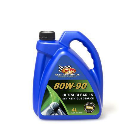 Gulf Western Ultra Clear Synthetic Gear Oil 80W-90 – 4L
