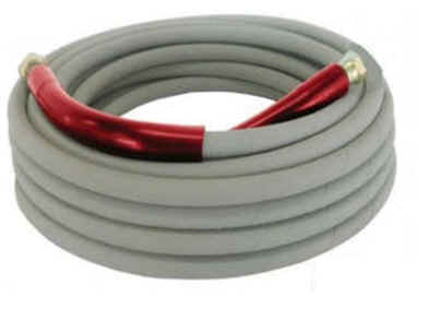 Hose - Grey R2 1/4" - Lenflex - 3/8 Swivels Ends - 10M
