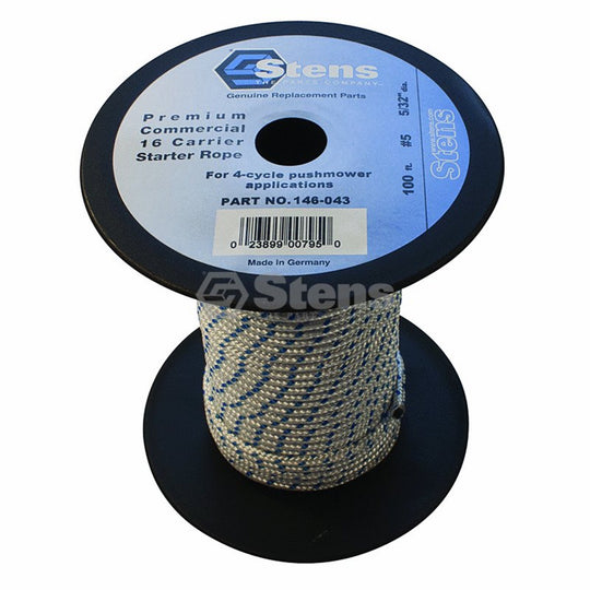 STARTER ROPE SOLID BRAID - 5/32" / 30.48m