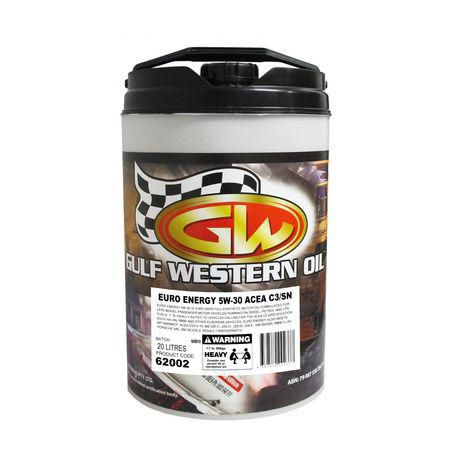 Gulf Western Euro Energy 5W-30 Engine Oil – 20 L - 62002
