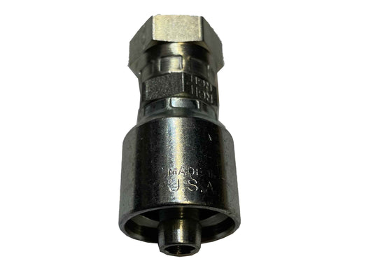 Hose End 3/8 R2 Grey-Fem Bsp
