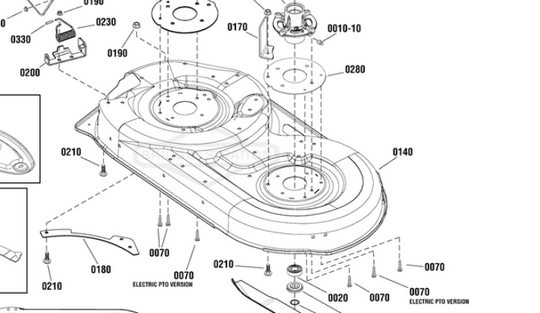 Victa Cutting Deck 1736504Zyp