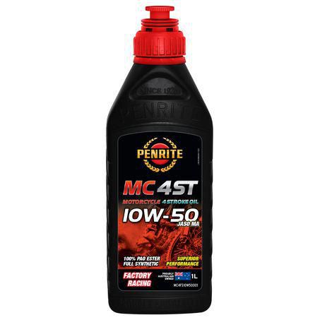 Penrite MC-4ST Full Synthetic PAO & Ester 10W-50 Engine Oil 1L