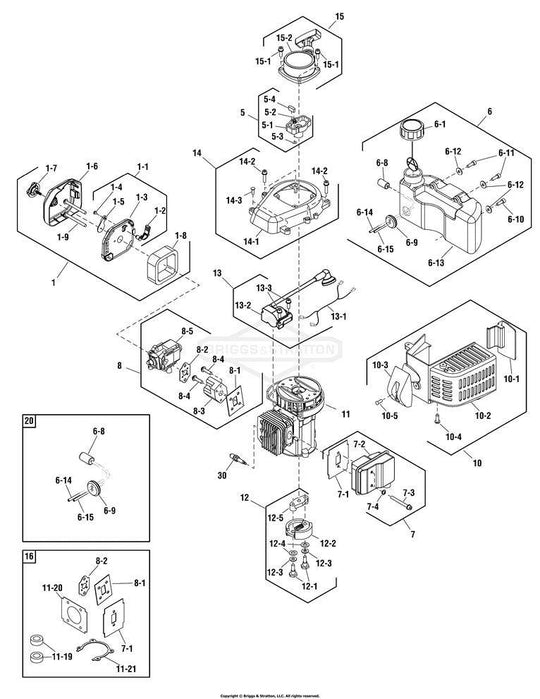 Victa 2 Stroke Fuel Tanks Assy #Ht00224A