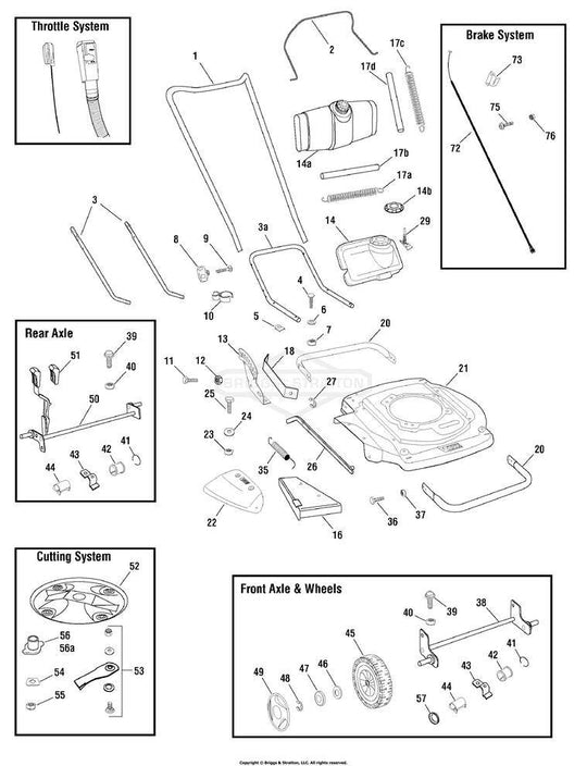 Victa Tank Assy Ute. 3L #En72922P