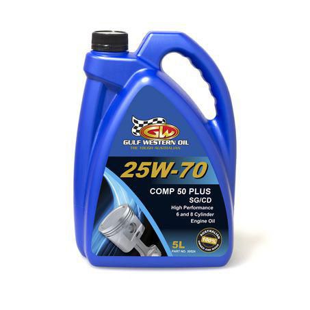 Gulf Western Comp 50 Plus 25W70 Engine Oil - 5L