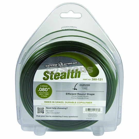 Trimmer Line Stealth .080"(2.0Mm) 1 Lb.