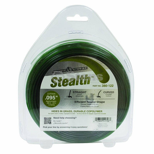 Trimmer Line Stealth .095"(2.4Mm) 1 Lb.