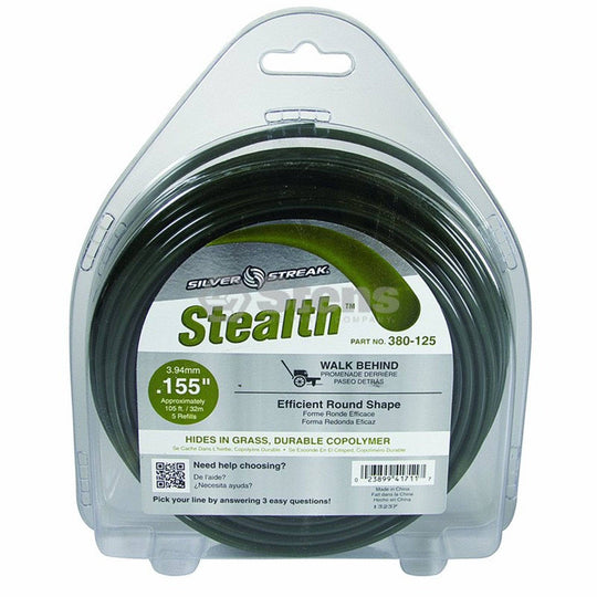 Trimmer Line Stealth .155"(3.9Mm) 1 Lb.