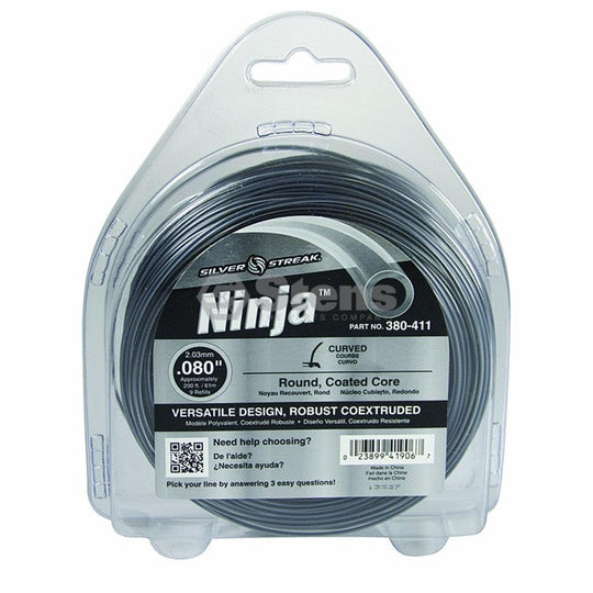 Trimmer Line Ninja .080"(2.0Mm) 1/2 Lb.