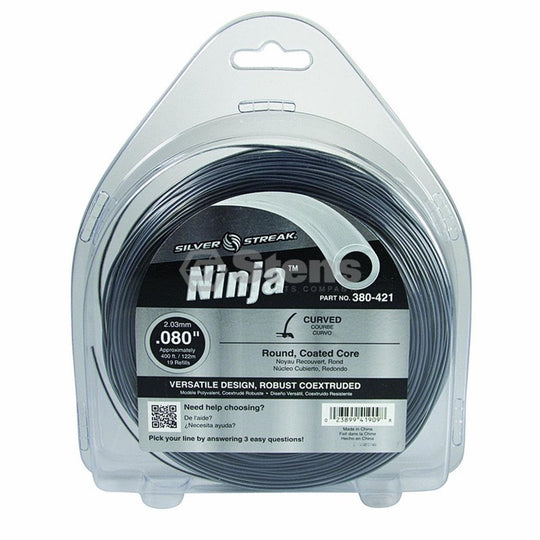 Trimmer Line Ninja .080"(2.0Mm) 1 Lb.