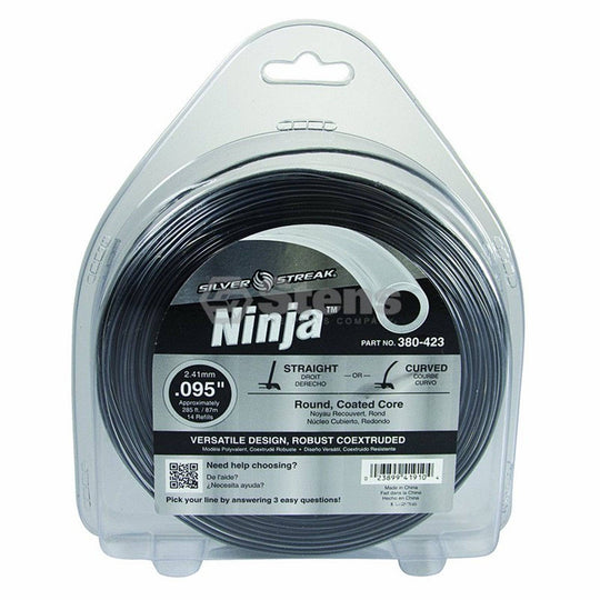 Trimmer Line Ninja .095"(2.4Mm) 1 Lb.