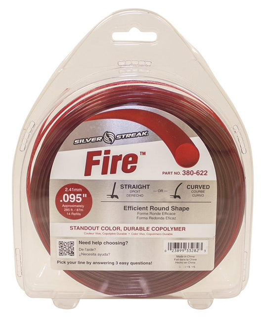 Trimmer Line Fire .095"(2.4Mm) 1 Lb.