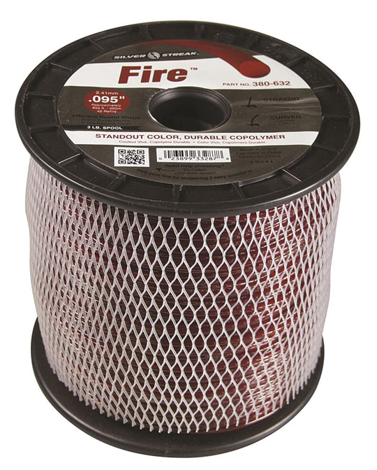 Trimmer Line Fire .095"(2.4Mm) 3 Lb.