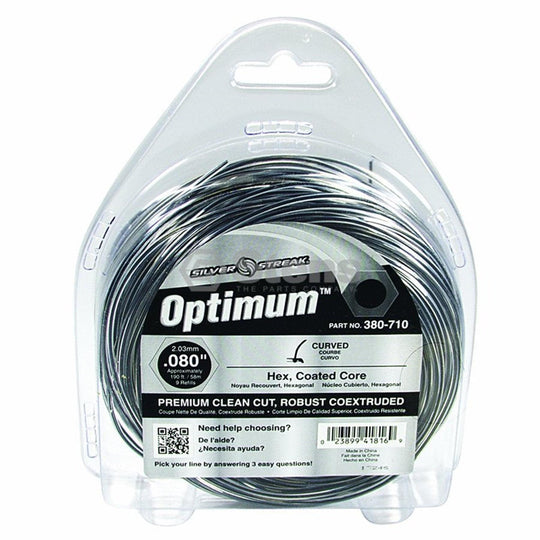 Trimmer Line Optimum .080" (2.0Mm) 1/2 Lb.