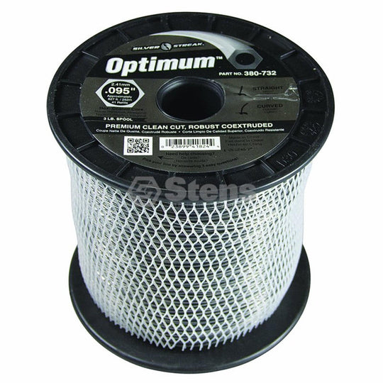 Trimmer Line Optimum .095"(2.4Mm) 3 Lb.