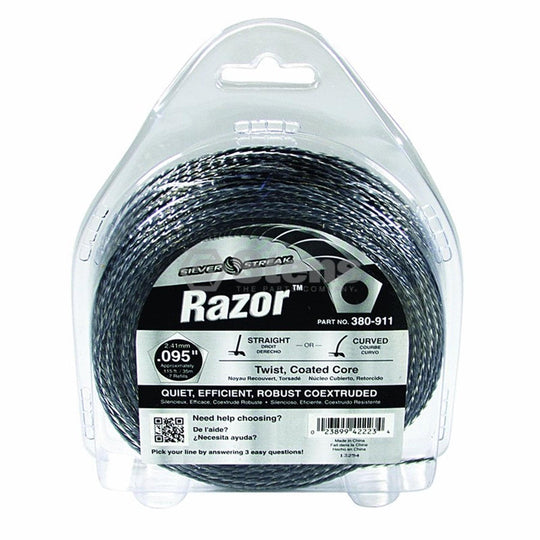 Trimmer Line Razor .095"(2.4Mm) 1/2 Lb.