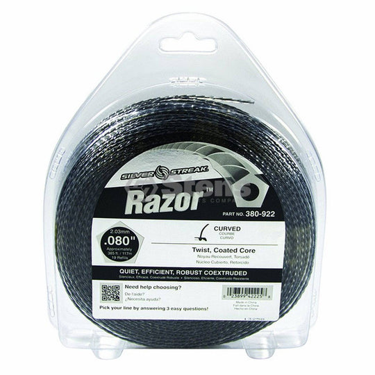 Trimmer Line Razor .080"(2.0Mm) 1 Lb.