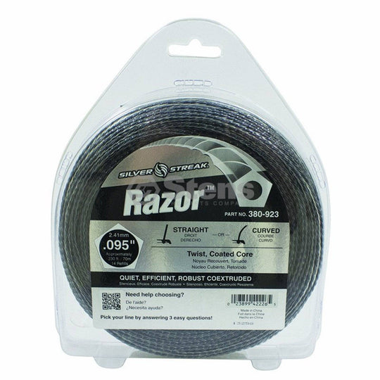Trimmer Line Razor .095"(2.4Mm) 1 Lb.