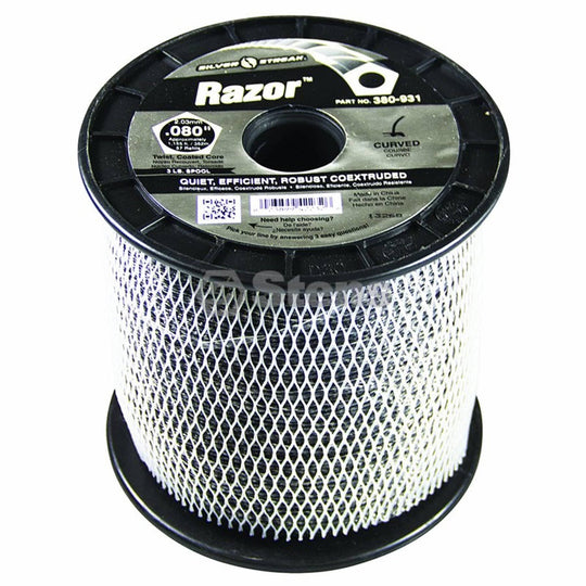 Trimmer Line Razor .080"(2.0Mm) 3 Lb.