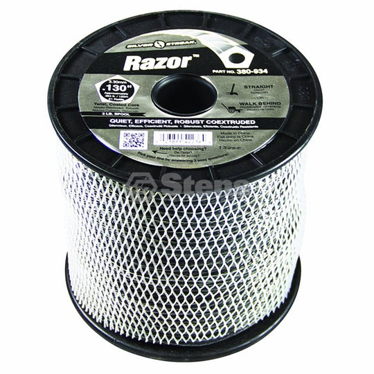 Trimmer Line Razor .130"(3.3Mm) 3 Lb.