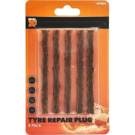 MaxiTrac Tyre Repair Plugs – 5 Pack (MTTRKP2)
