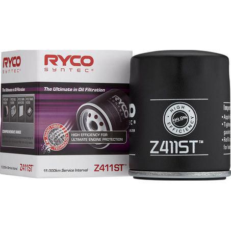 Ryco Z411ST Syntec Spin-on Oil Filter – High Efficiency | Fits Subaru, Honda, Mazda, Haval, Fiat