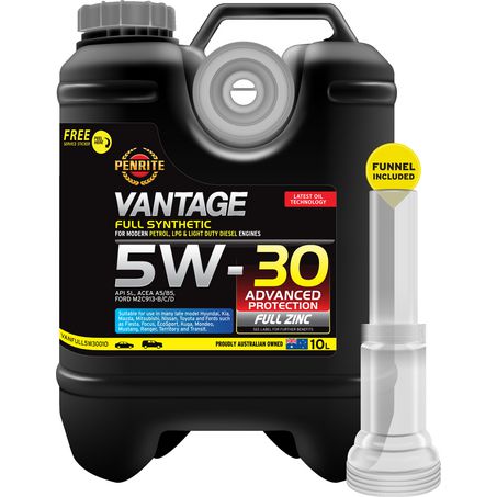 Penrite Vantage Full Synthetic 5W-30 Engine Oil 10L