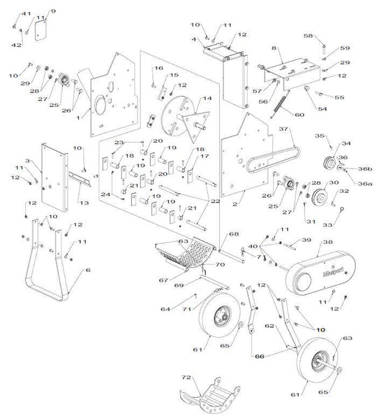 Masport Chipper Bearing-Complete 503751
