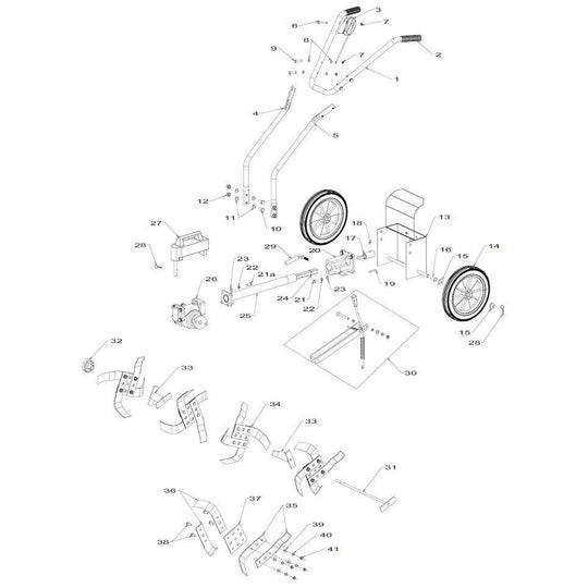 Masport Home Gardner Gear-Head Assy (+Drivers) Hg