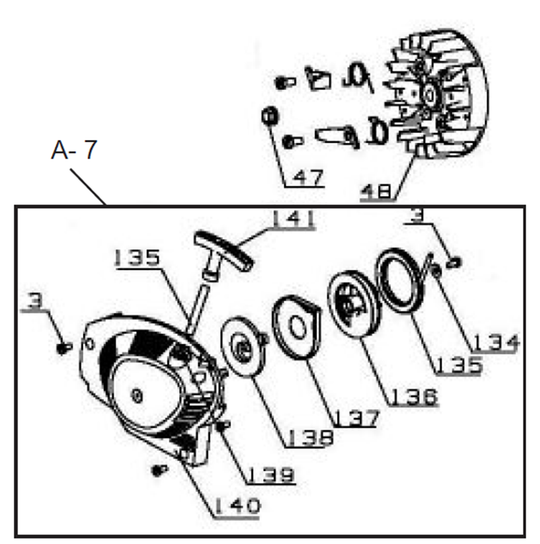 Morrison Mcs38 Starter Assy, Complete. Oem # 542588