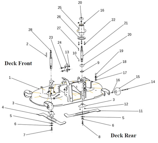534007 Screw M10 X 35 Left Hd Thread