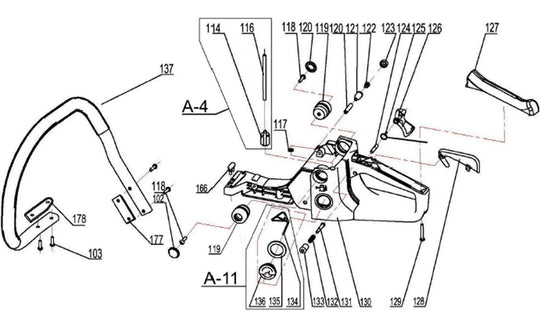 Mcs45E Handle #546580
