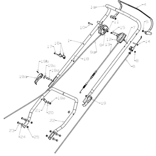 Masport 21" Upper Handle 764430