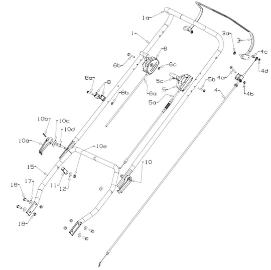 Cable-Clutch,Thumb Wheel G/Box #574248