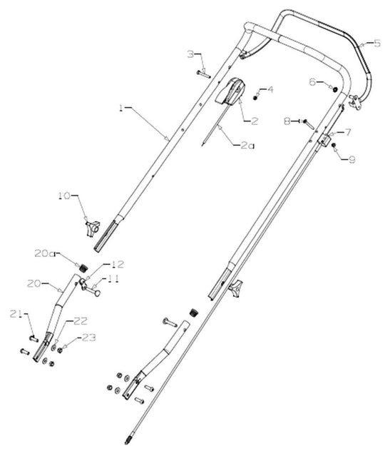 Genuine Masport / Morrison Gearbox Clutch Cable 765434