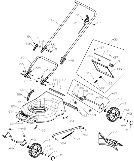 Masport ROD ASSY-CONNECTNG,175MM CP ZP