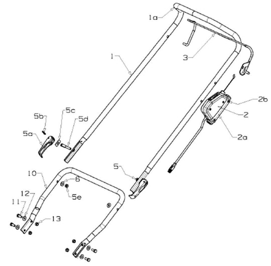 Masport 42V Engine Switch Assembly 765219