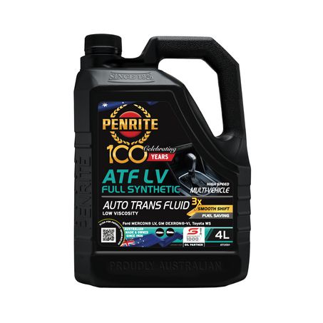 Penrite Full Synthetic Automatic Transmission Fluid LV 4L