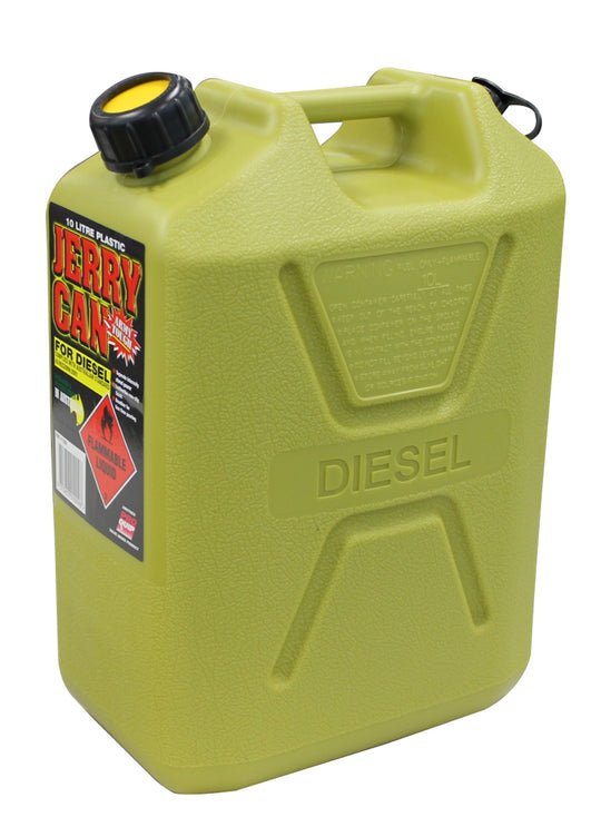 Fuel Can 10L Diesel Yellow Pl
