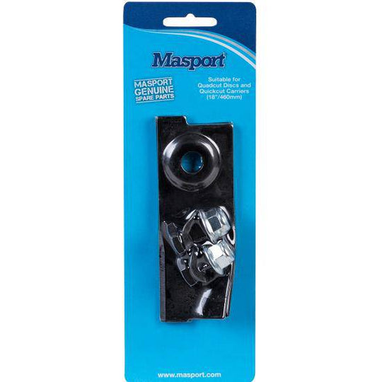 Genuine Masport Blade Pk 18" Quadcut Disc 2 Xblades And Bolts