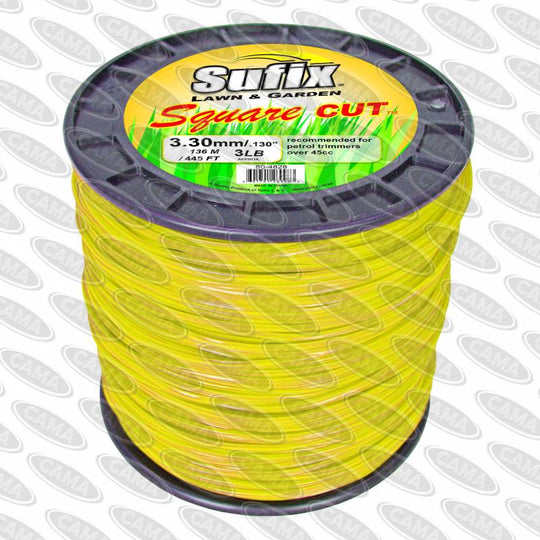 Sufix Square Nylon 3lb Spool .130 (3.3mm)