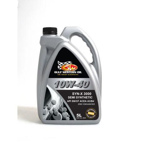 Gulf Western Syn-X 3000 10W40 Engine Oil – 30537